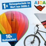 gewinne einen Reisegutschein