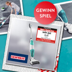 Akku-Saugwischern Regulus Acqua PowerVac von Leifheit