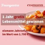kostenlose Lebensmittel für ein Jahr