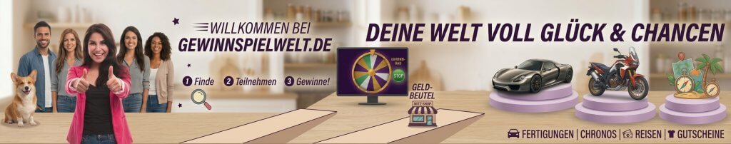Gewinnspiele kostenlos auf Gewinnspielwelt